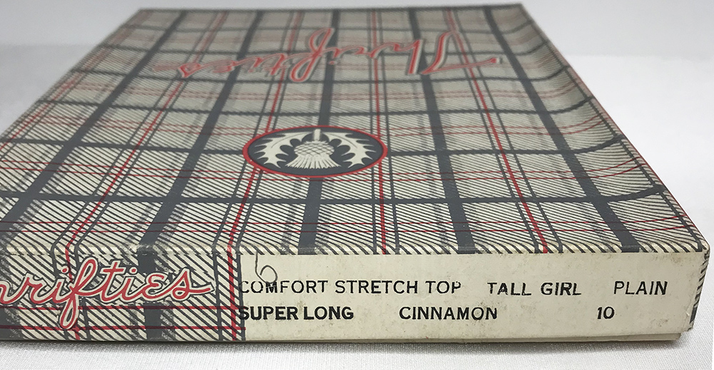 Alberts Tall Girl Vintage stockings ink imprint image